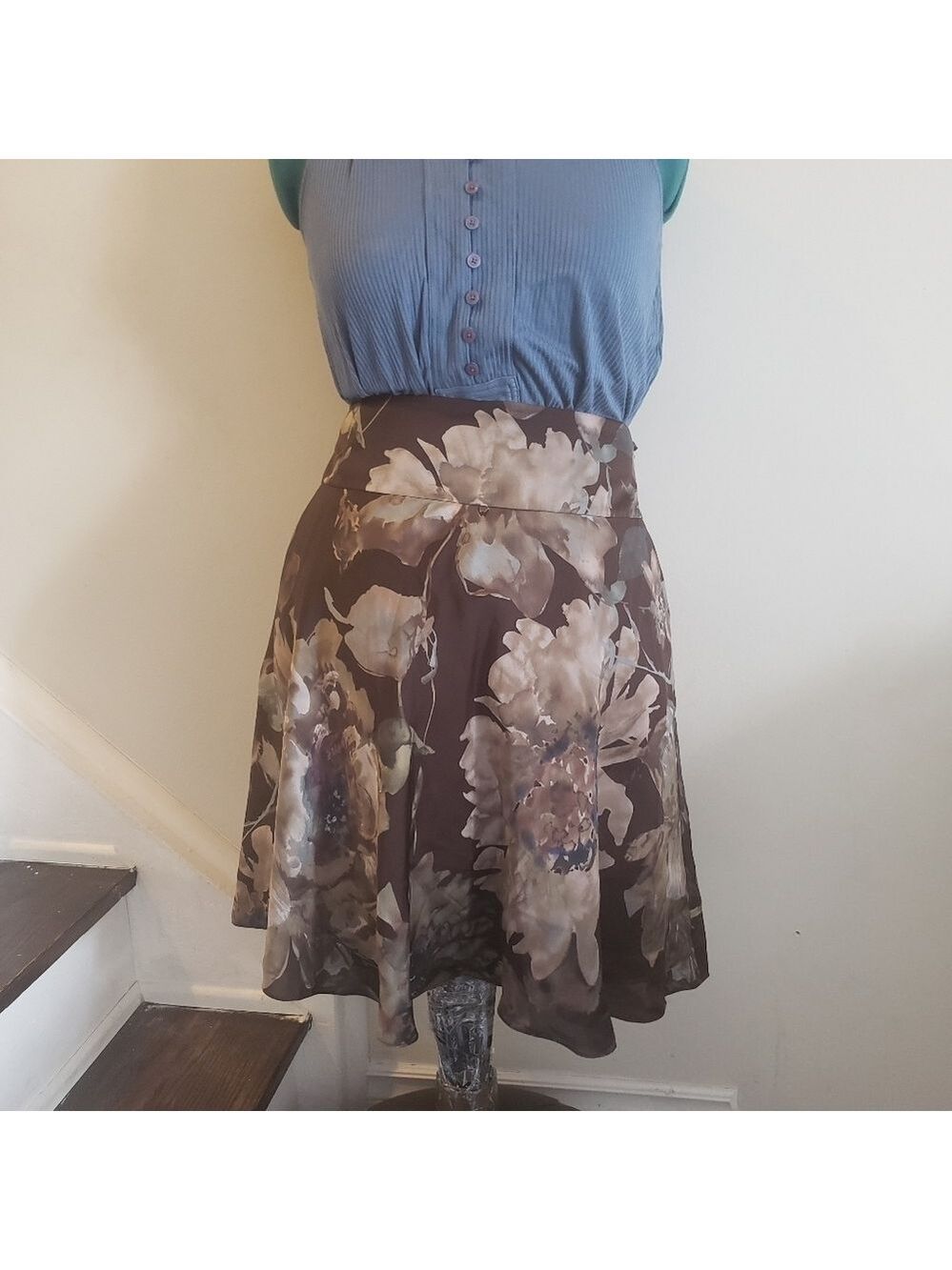 HP. Lauren Ralph Lauren Silk Skirt